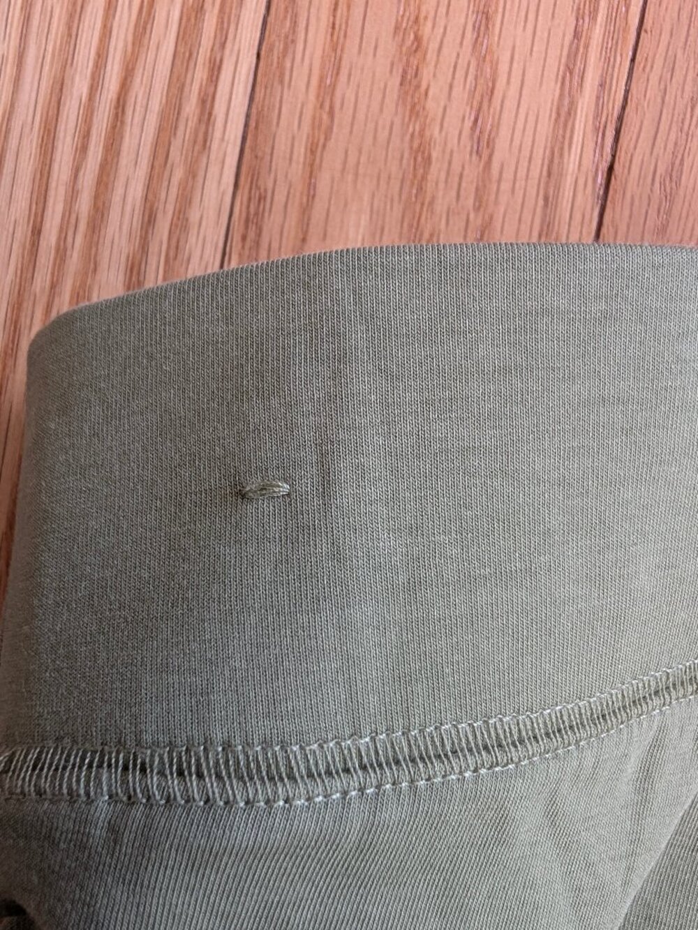 EUC Nike High Waisted 7/8 Medium Leggings cropped ankle running yoga pants Green - Picture 7 of 11
